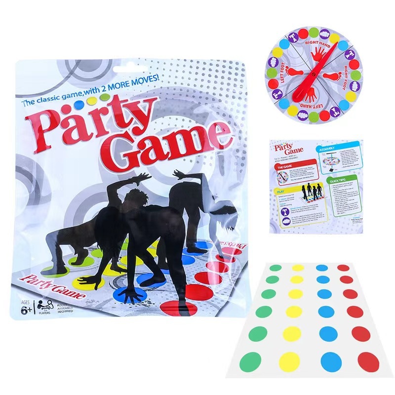 Kids Outdoor Garden Toys - Twister Parti Oyunu - Aile İç