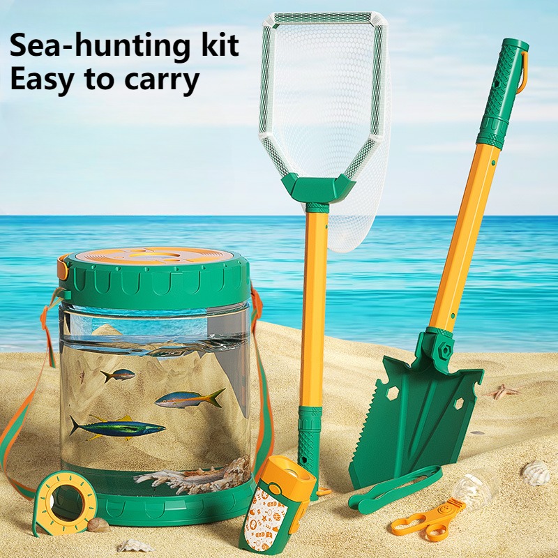Kids Outdoor Storage - Deniz seti çocuk oyuncakları yakalamak plaj