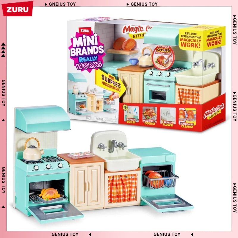 Kids Outdoor Kitchen - Zuru Mini Markalar Sihirli Aşçı Mutfak