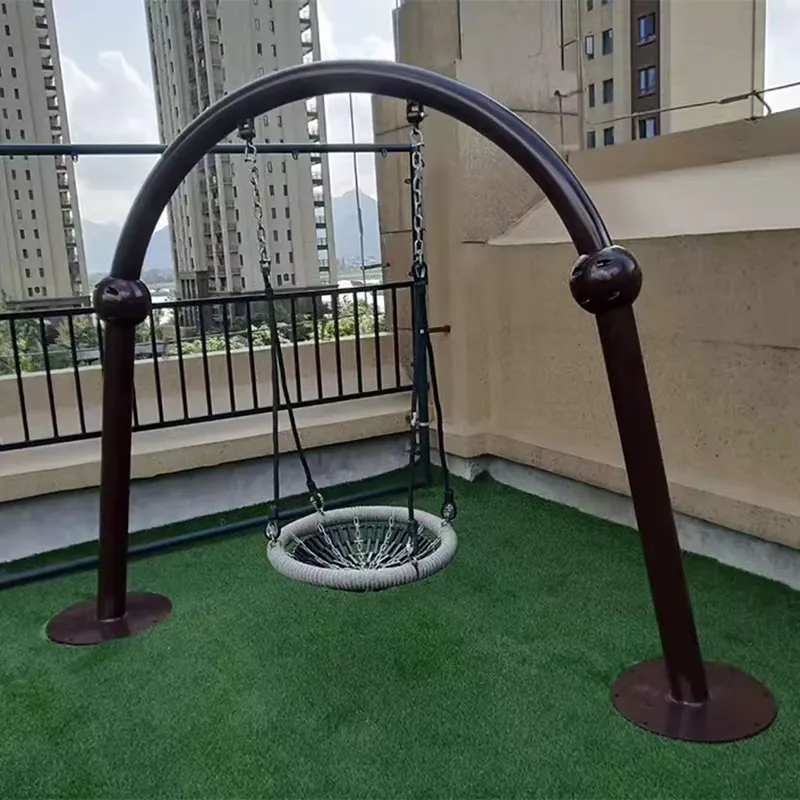 Kids Outdoor Nest Swing - Açık Alan Yuvarlak Salıncak Seti, Çocuklar