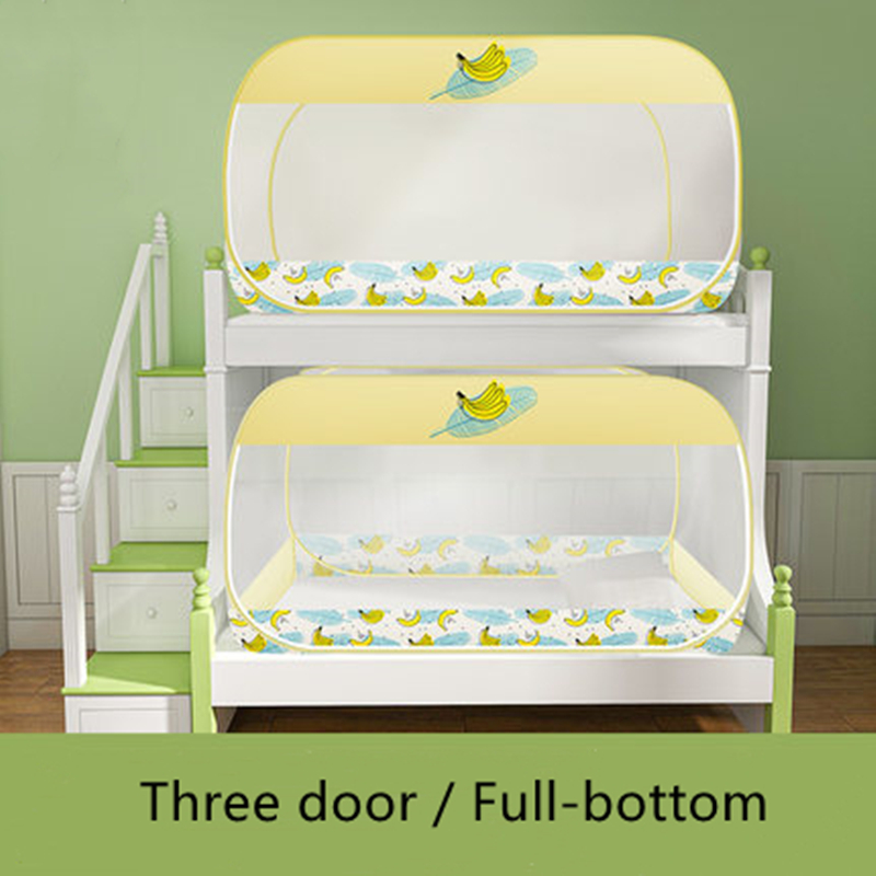 Kids Outdoor Yurt - Karikatür Desen Yatak Sivrisinek Ağları 0.9