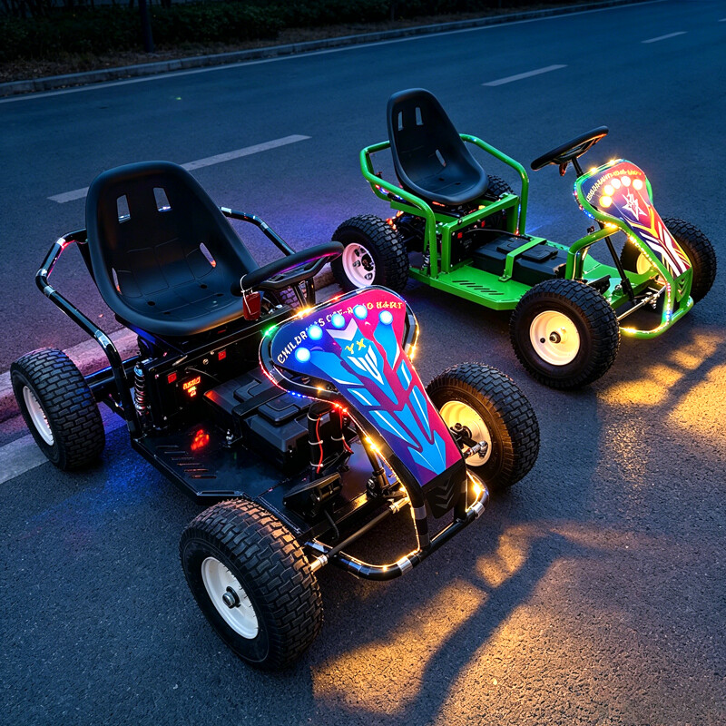 Kids Outdoor Electric Car - Çocuklar için Elektrikli Go Kart, Akülü