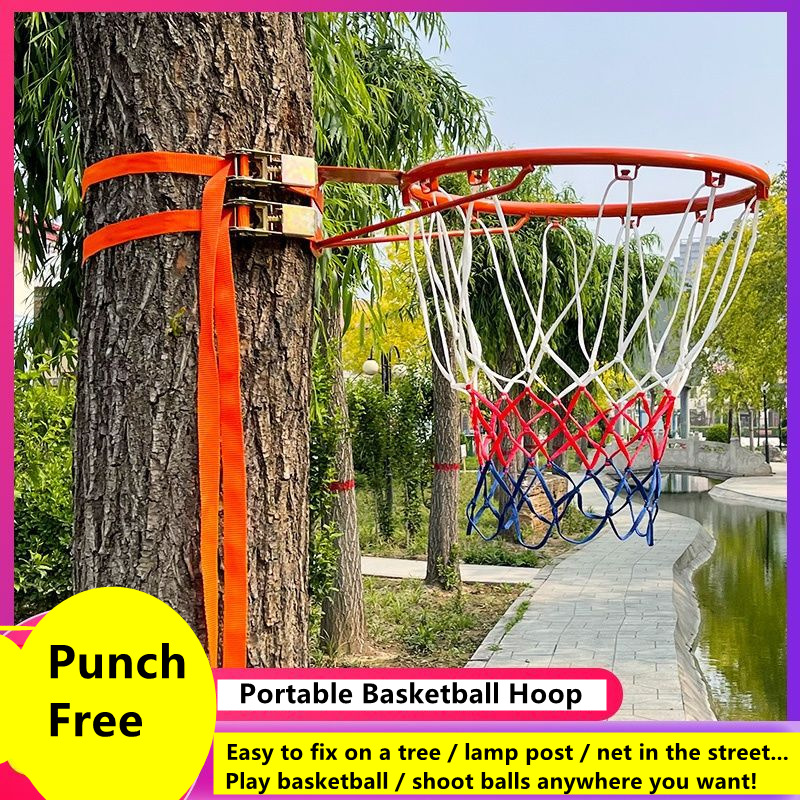 Kids Outdoor Basketball Hoop - Yumruk ücretsiz basketbol potası standart çelik