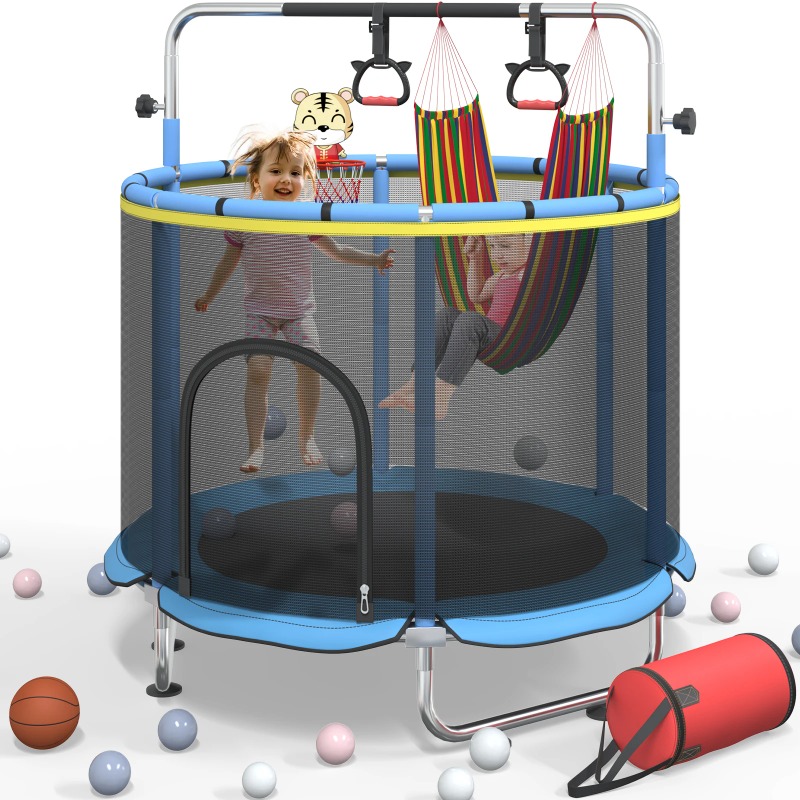 5FT Çocuk Trambolini 8'i 1 Ara - Kids Outdoor Basketball Hoop incelemesi ve fiyatı