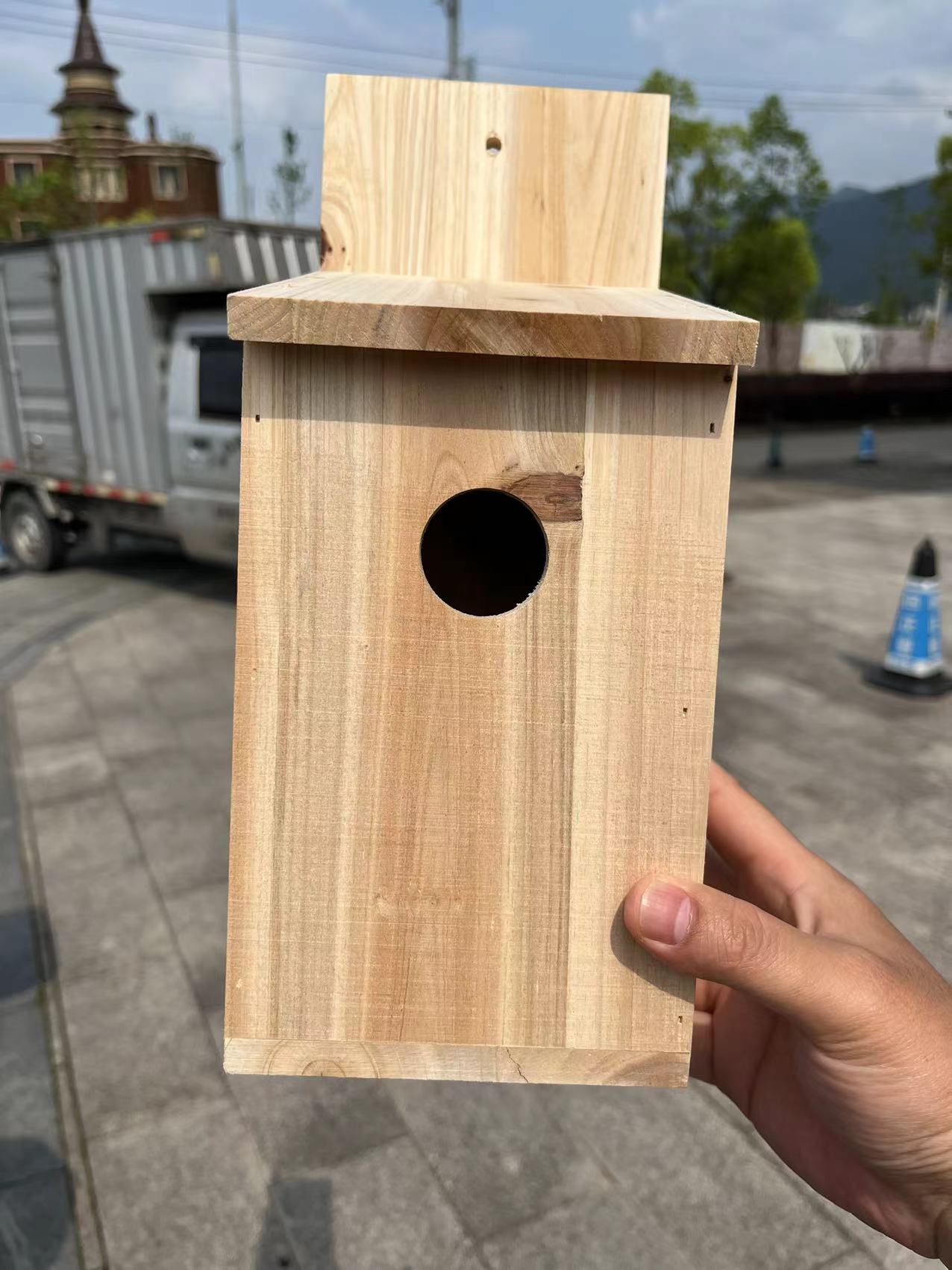 Açık Hava Ahşap Kuş Evi Yuvası - Kids Outdoor Garden Toys incelemesi ve fiyatı