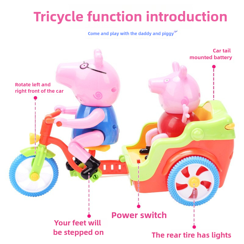 Pil Kumandalı Pembe Piggy Ride - Ride On Toy Car incelemesi ve fiyatı
