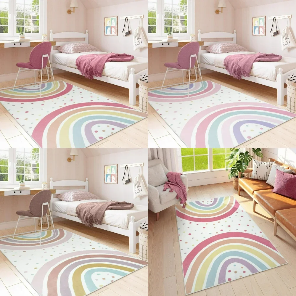 1 Adet Renkli Noktalı Boho Gök - Kids Outdoor Lounge incelemesi ve fiyatı