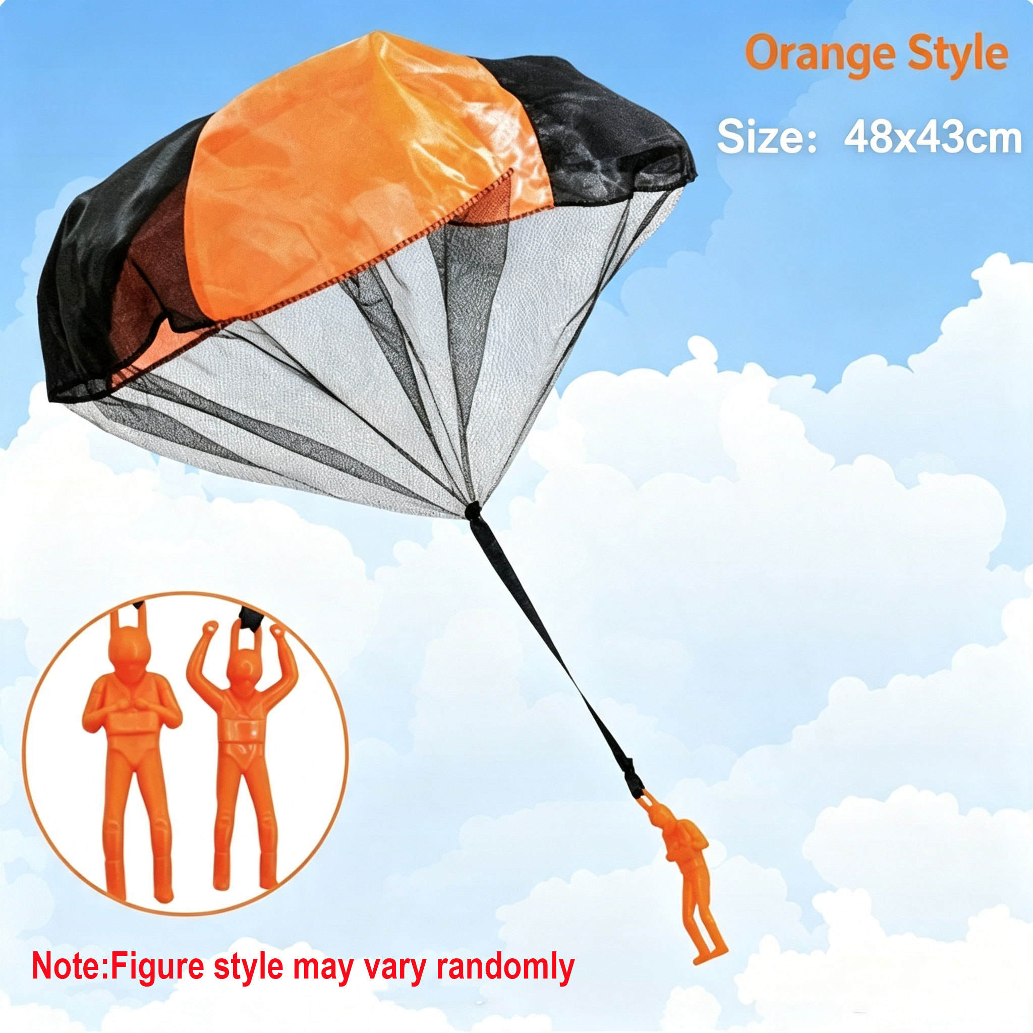 3/6 adet paraşüt oyuncakları ç - Kids Outdoor Gift Ideas incelemesi ve fiyatı