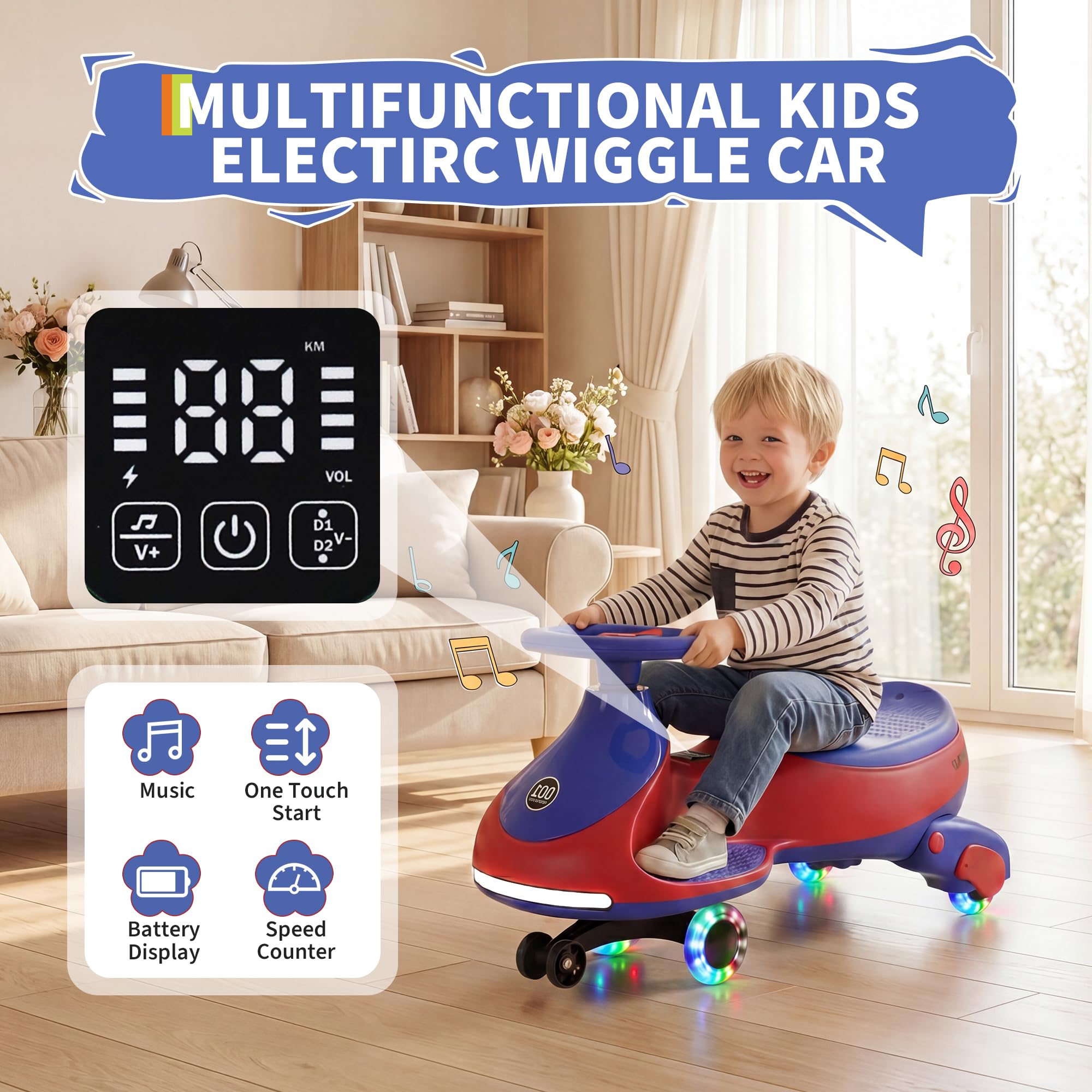 12V Elektrikli Wiggle Arabası, - Ride On Toy Car incelemesi ve fiyatı