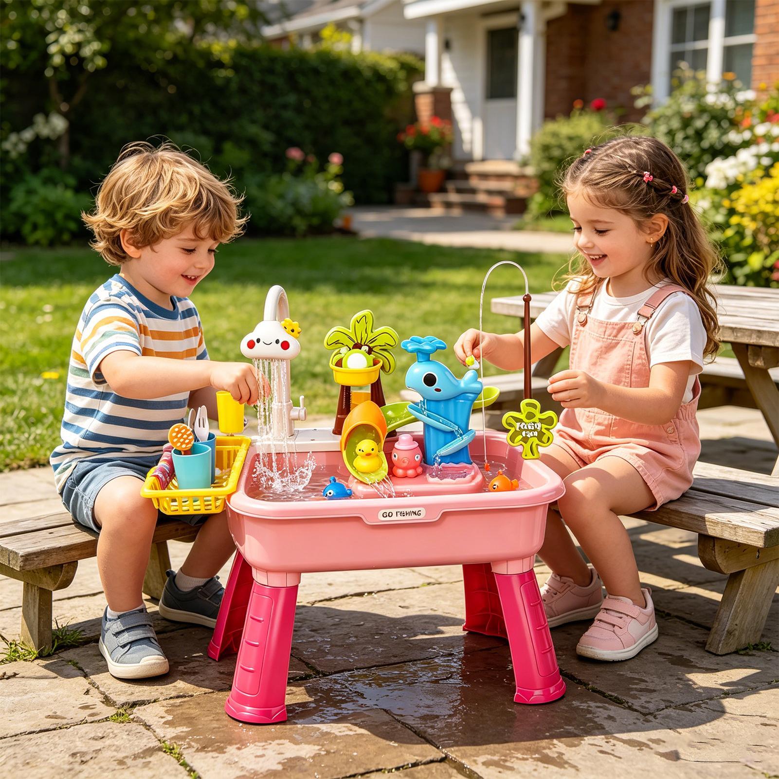 Çocuklar İçin Elektrikli, Su A - Kids Outdoor Kitchen incelemesi ve fiyatı