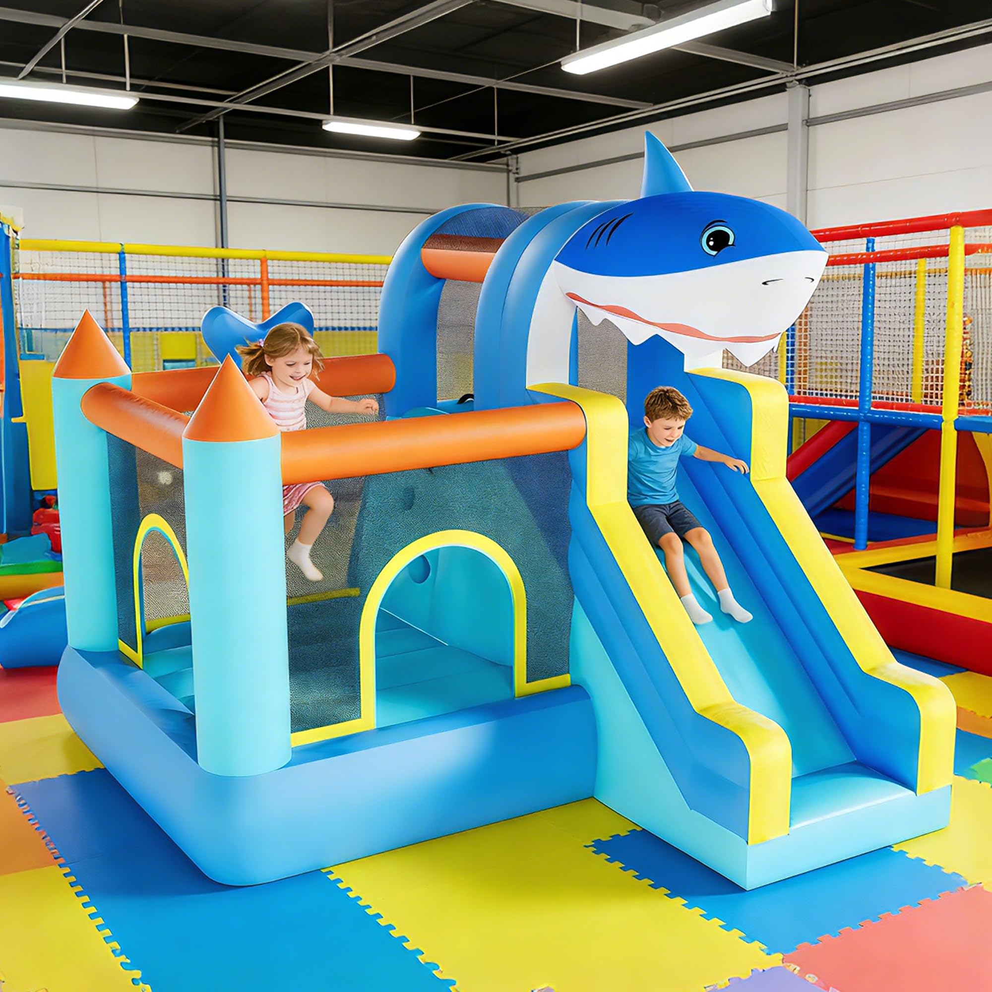Şişme Oyun Evi Kaydıraklı ve Ü - Kids Outdoor Basketball Hoop incelemesi ve fiyatı