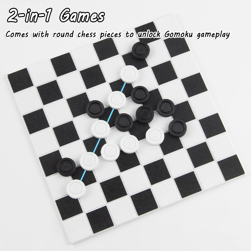 2 in 1 Taşınabilir Satranç Oyu - Kids Outdoor Yard Games incelemesi ve fiyatı
